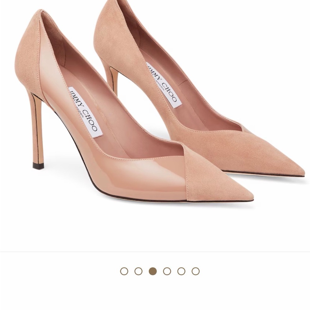 Jimmy Choo Cass 95 Leather Pumps size 36